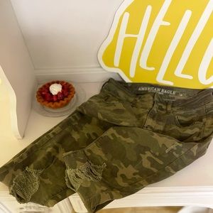 American Eagle Camouflage Jeggings